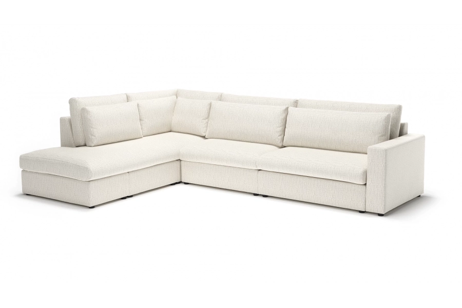 Model Portofino - Portofino otomana lewa + sofa 1,5 osobowa + sofa 1,5 osobowa